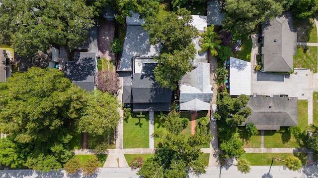 drone / aerial view featuring a residential view