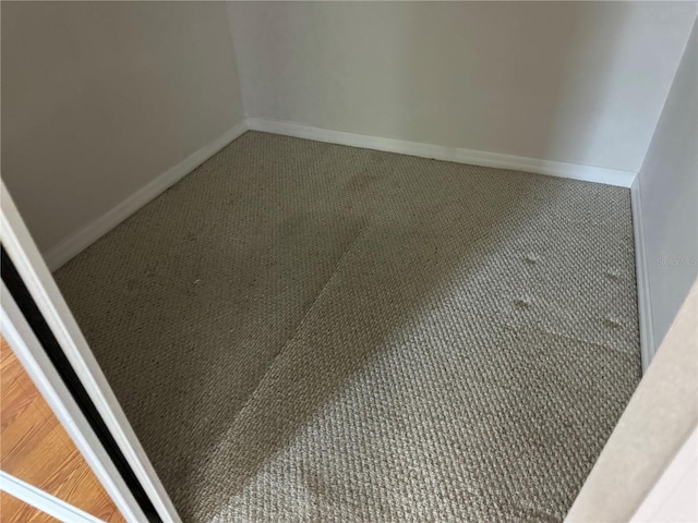 room details with carpet and baseboards