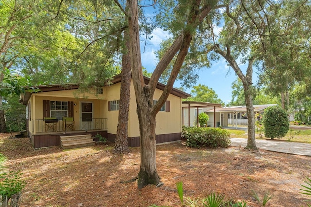236 Peppertree Ct, Lake Mary, FL 32746 - view of front of house with covered porch and driveway