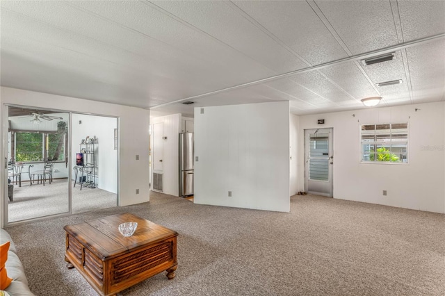 236 Peppertree Ct, Lake Mary, FL 32746 - carpeted living area with plenty of natural light and ceiling fan