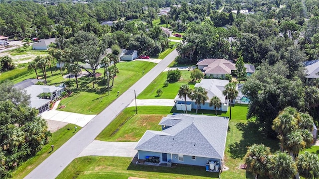 birds eye view of property featuring a residential view