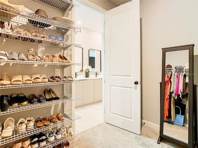 view of spacious closet