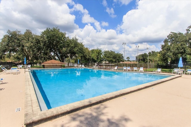 view of swimming pool