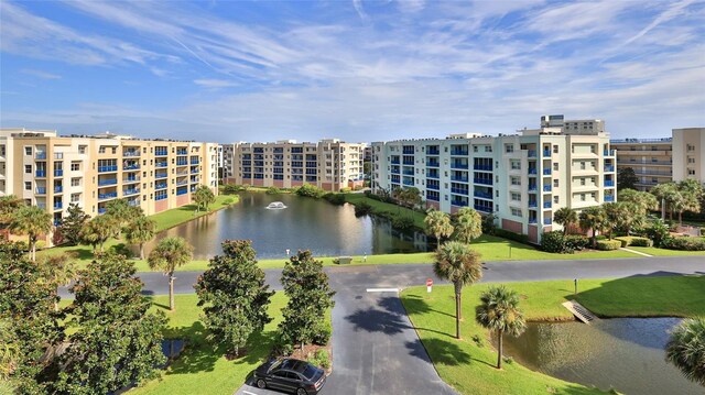 5300 S Atlantic Ave Unit 16-602, New Smyrna Beach, FL 32169 - view of apartment building / complex featuring a water view