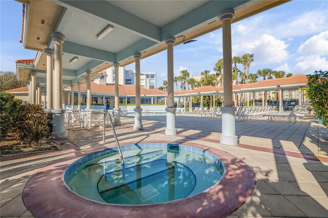 5300 S Atlantic Ave Unit 16-602, New Smyrna Beach, FL 32169 - community pool with a hot tub