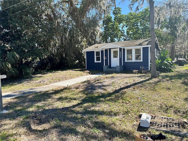 view of bungalow