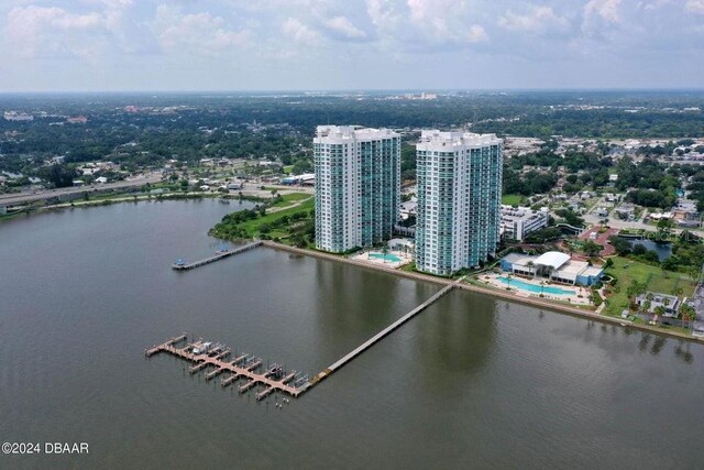 231 Riverside Dr Unit 101-1, Holly Hill, FL 32117 - aerial view of a nearby body of water