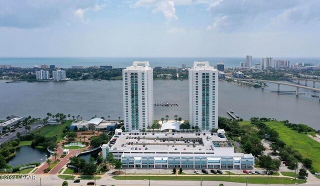 231 Riverside Dr Unit 101-1, Holly Hill, FL 32117 - view of urban area featuring a nearby body of water and a notable bridge