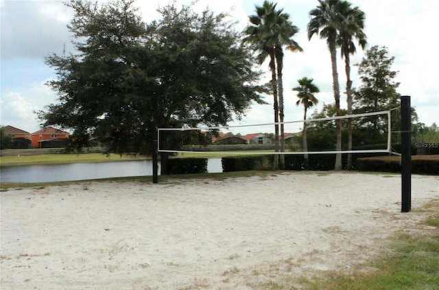 401 Cabello Dr, Davenport, FL 33837 - view of community with volleyball court and a water view