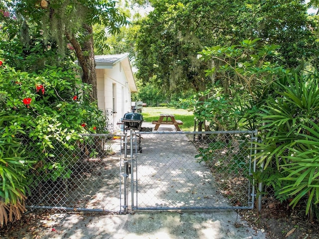 view of gate