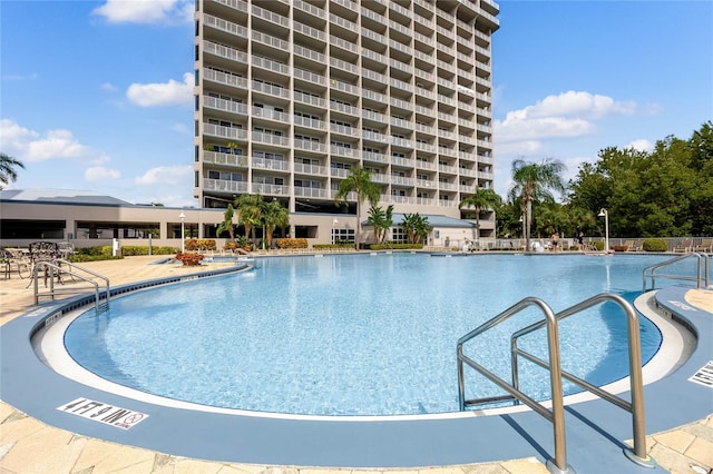 view of pool