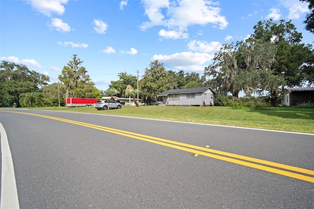 view of road