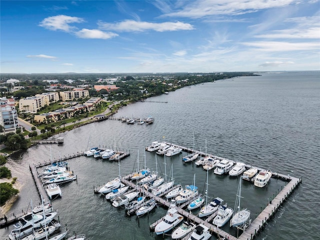 93 Delannoy Ave Unit 904, Cocoa, FL 32922 - aerial view of a nearby body of water and a marina