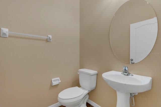 bathroom with toilet