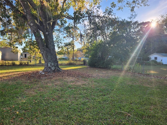 view of yard