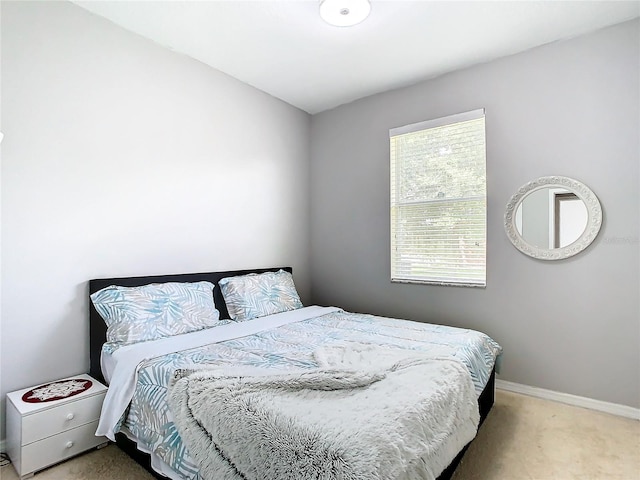 bedroom featuring carpet floors