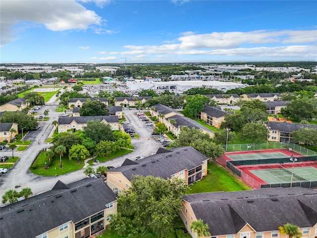 aerial view