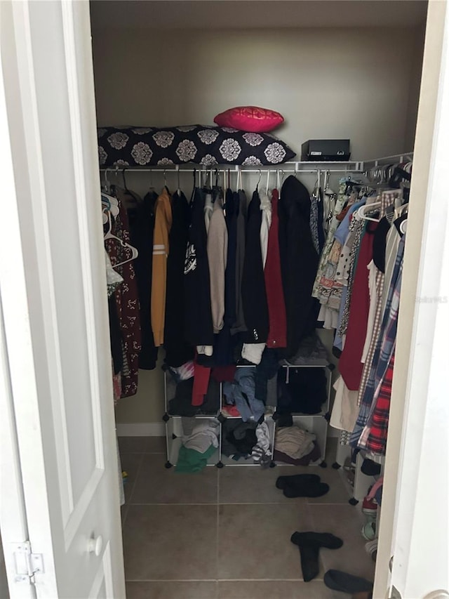 view of closet