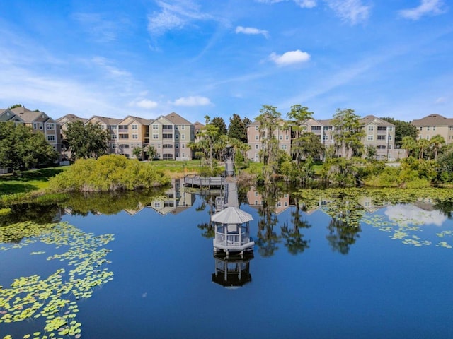 property view of water