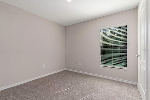 unfurnished room featuring carpet floors