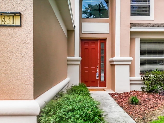 view of property entrance