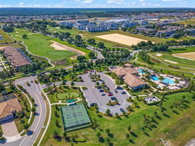 1224 Challenge Dr, Davenport, FL 33896 - aerial view featuring golf course view