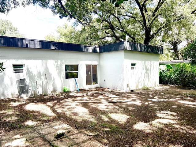 view of rear view of property