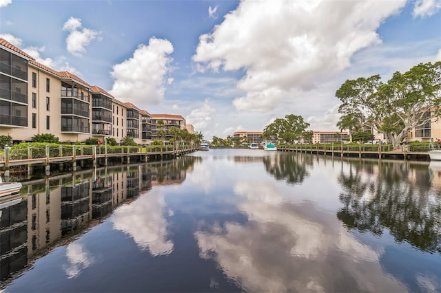 property view of water