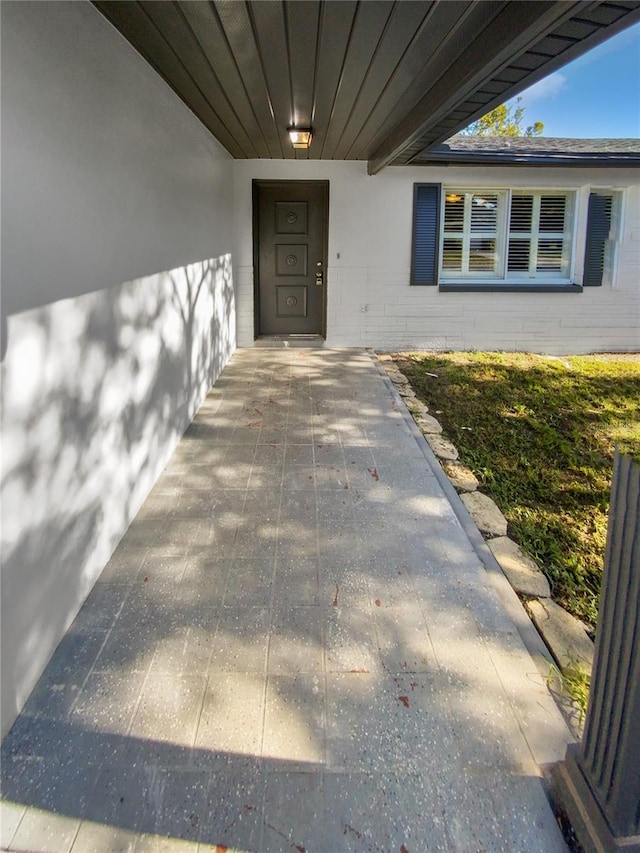 view of property entrance