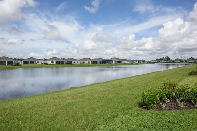 property view of water