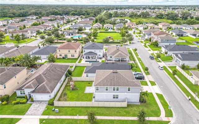 14007 Creek Harbor Dr, Orlando, FL 32824 - drone / aerial view with a residential view