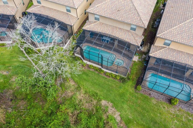 8804 Macapa Dr, Kissimmee, FL 34747 - drone / aerial view of a pool