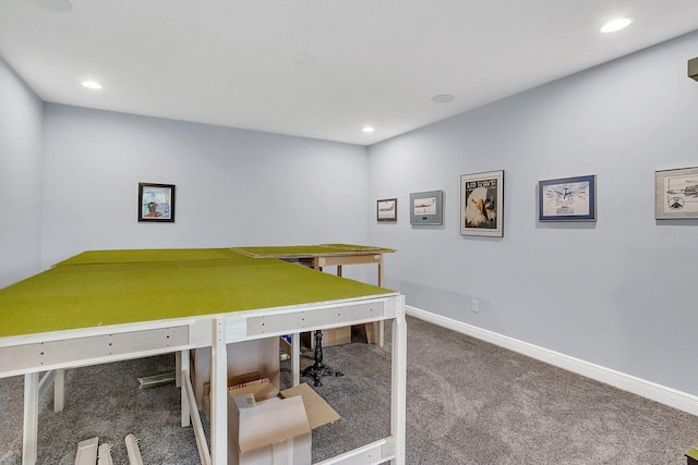 10472 Petrillo Way, Winter Garden, FL 34787 - playroom featuring recessed lighting, baseboards, and carpet flooring