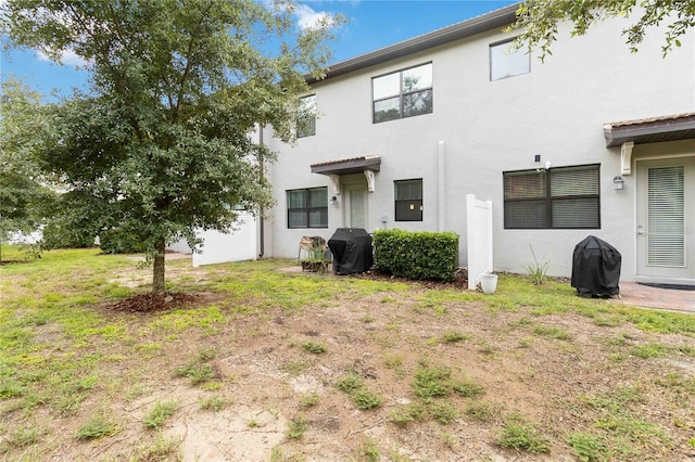 view of rear view of property