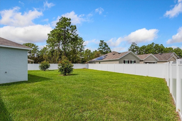 25 Bahia Crse, Ocala, FL 34472 - view of yard featuring a fenced backyard