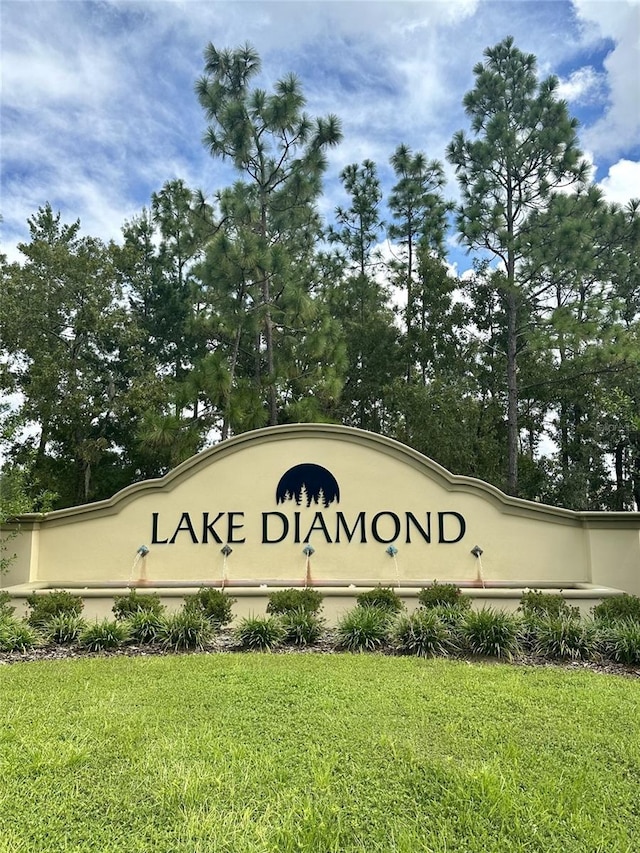 25 Bahia Crse, Ocala, FL 34472 - community / neighborhood sign with a yard