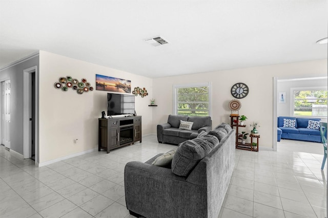 view of living room