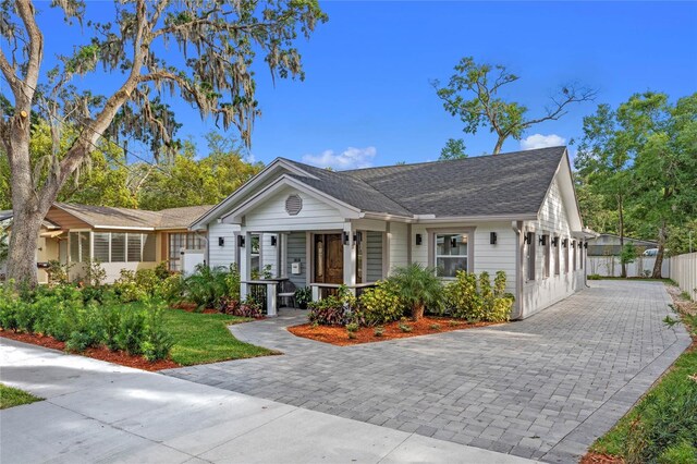 view of ranch-style home