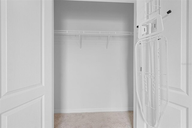 view of closet