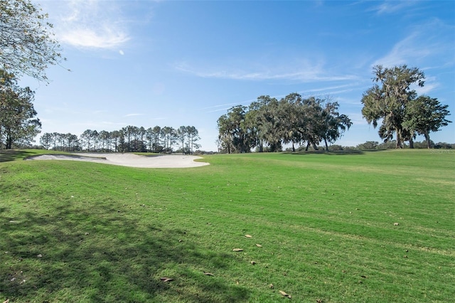 surrounding community featuring a yard