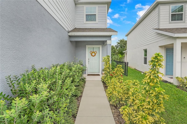 view of property entrance