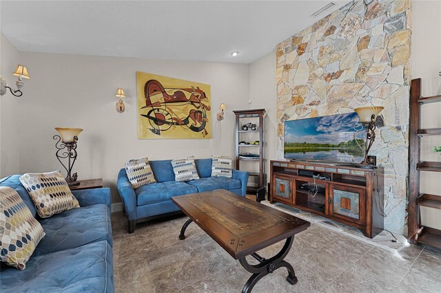 8605 Bay Shore Cv, Orlando, FL 32836 - living room with visible vents