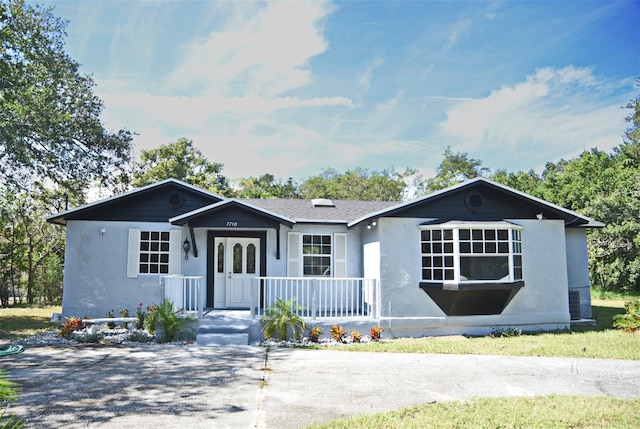 view of ranch-style house