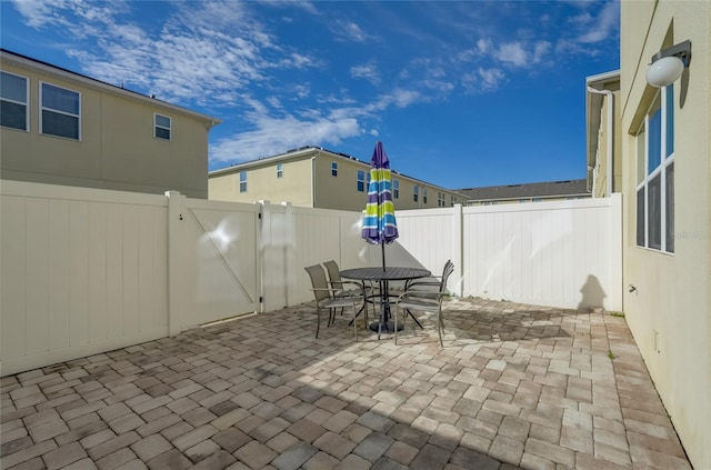 view of patio / terrace