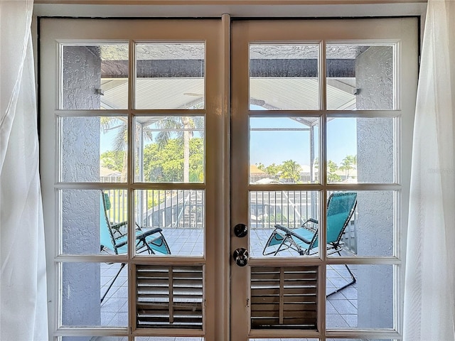 view of doorway