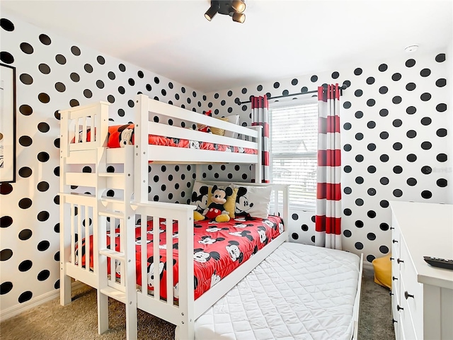 bedroom featuring carpet floors