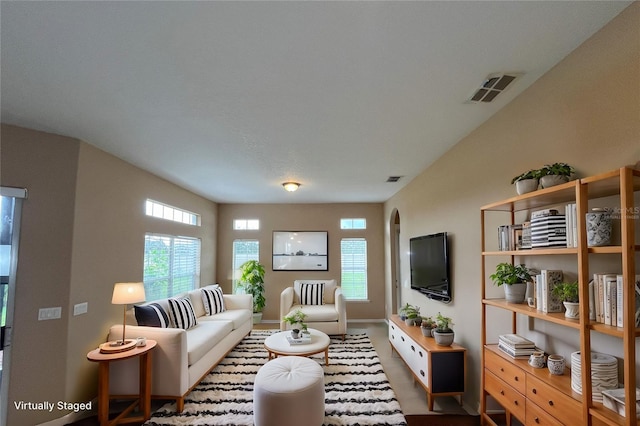 view of living room