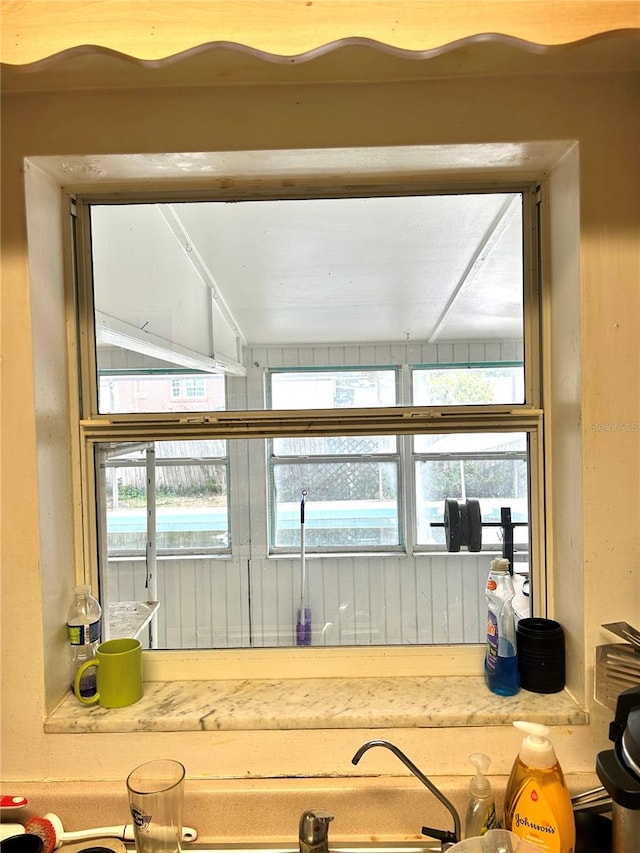 kitchen with a wealth of natural light