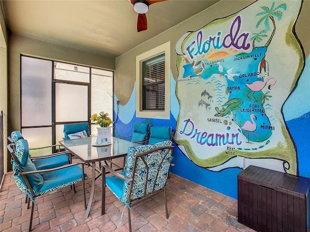 1471 Rolling Fairway Dr, Davenport, FL 33896 - view of patio with outdoor dining area