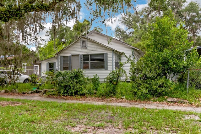 view of side of home